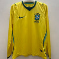 2026/27 Brazil Home Yellow Fans Long Sleeve Soccer Jersey Item NO.: 2152454 Front