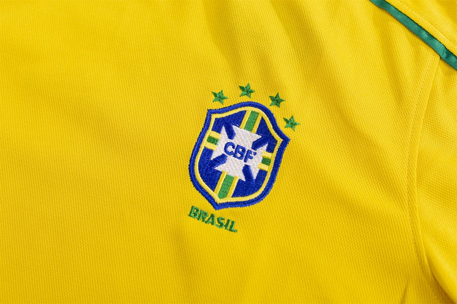 Ronaldo #9 Retro Brazil Home Jersey World Cup 1998 Image 6