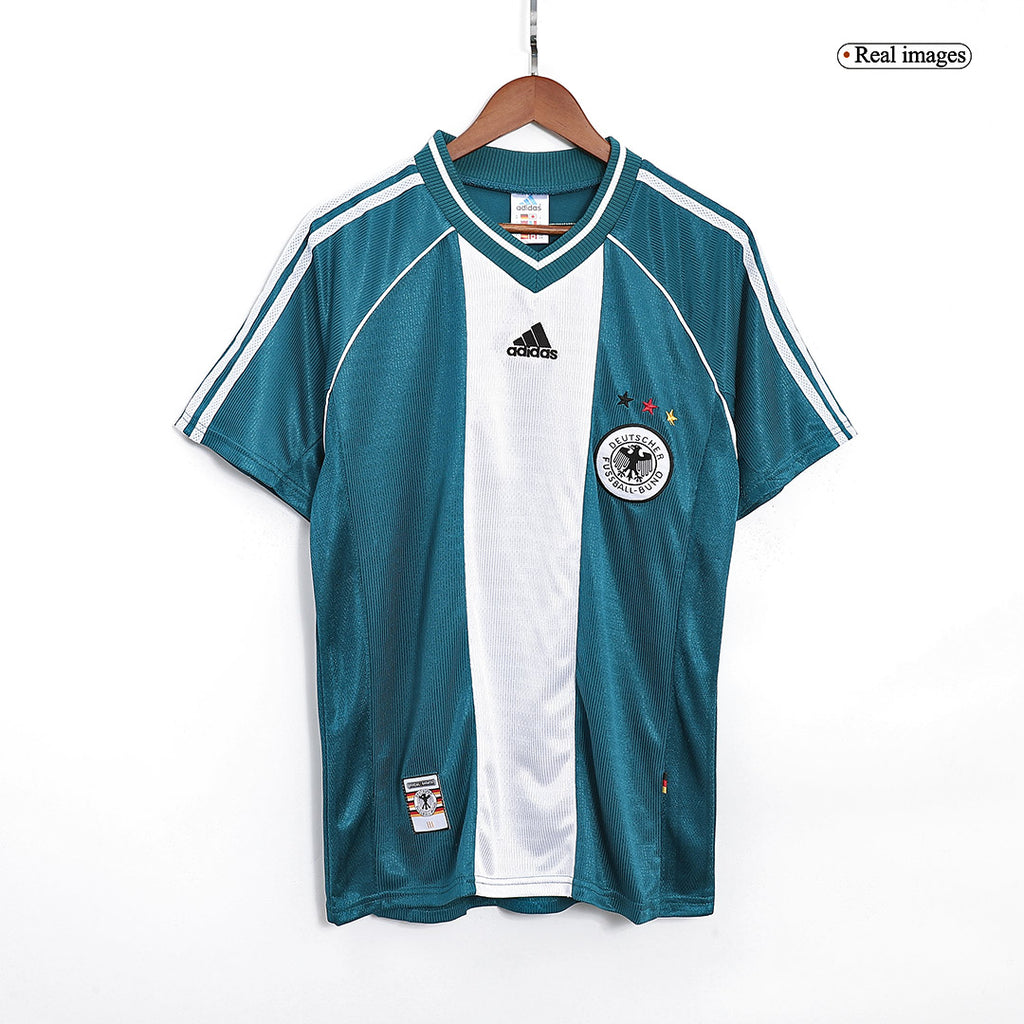 MATTHÄUS #8 Retro Germany Away Jersey World Cup 1998 Image 3