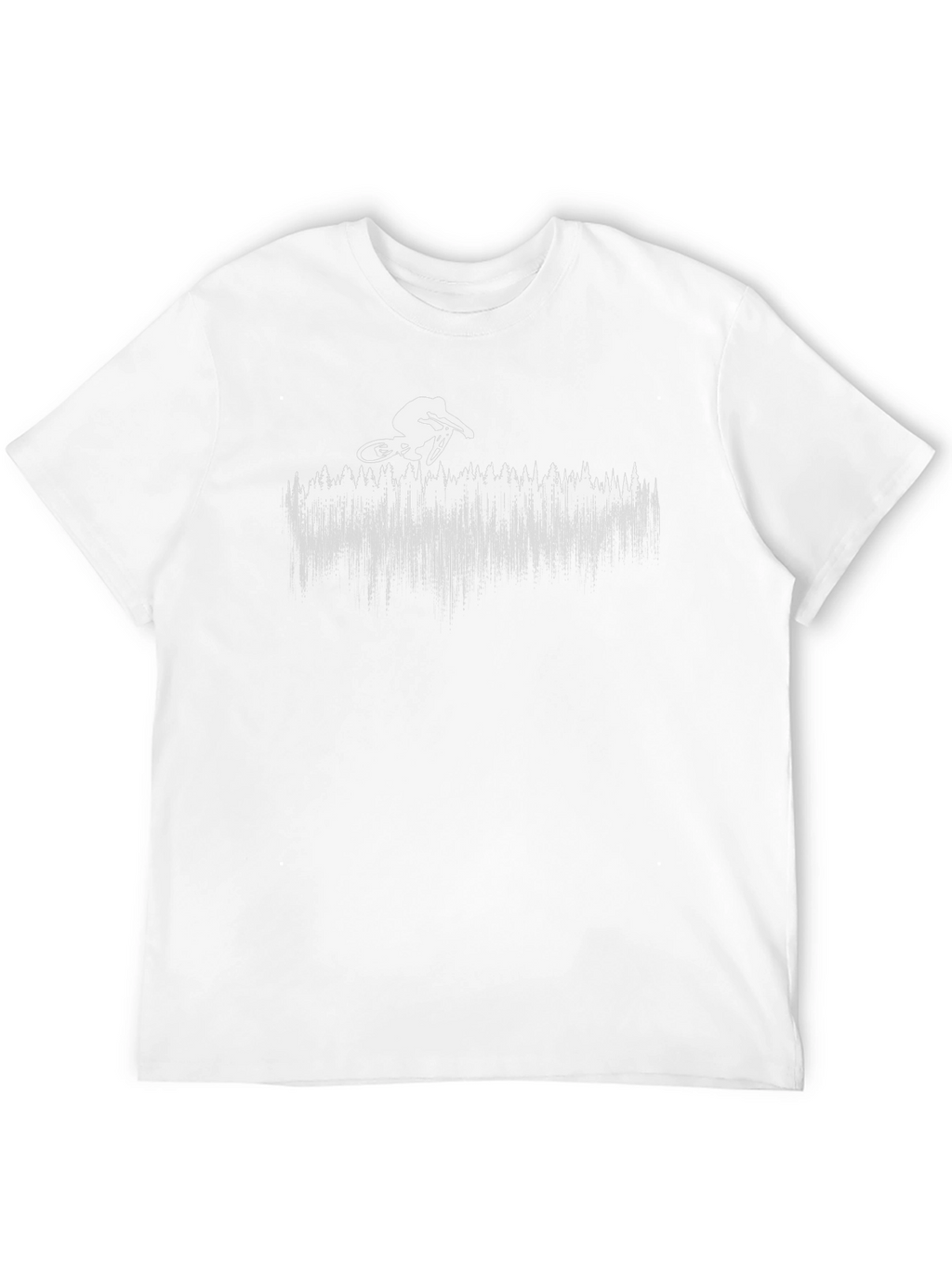 Mountain Biker Graphic Tee - Black