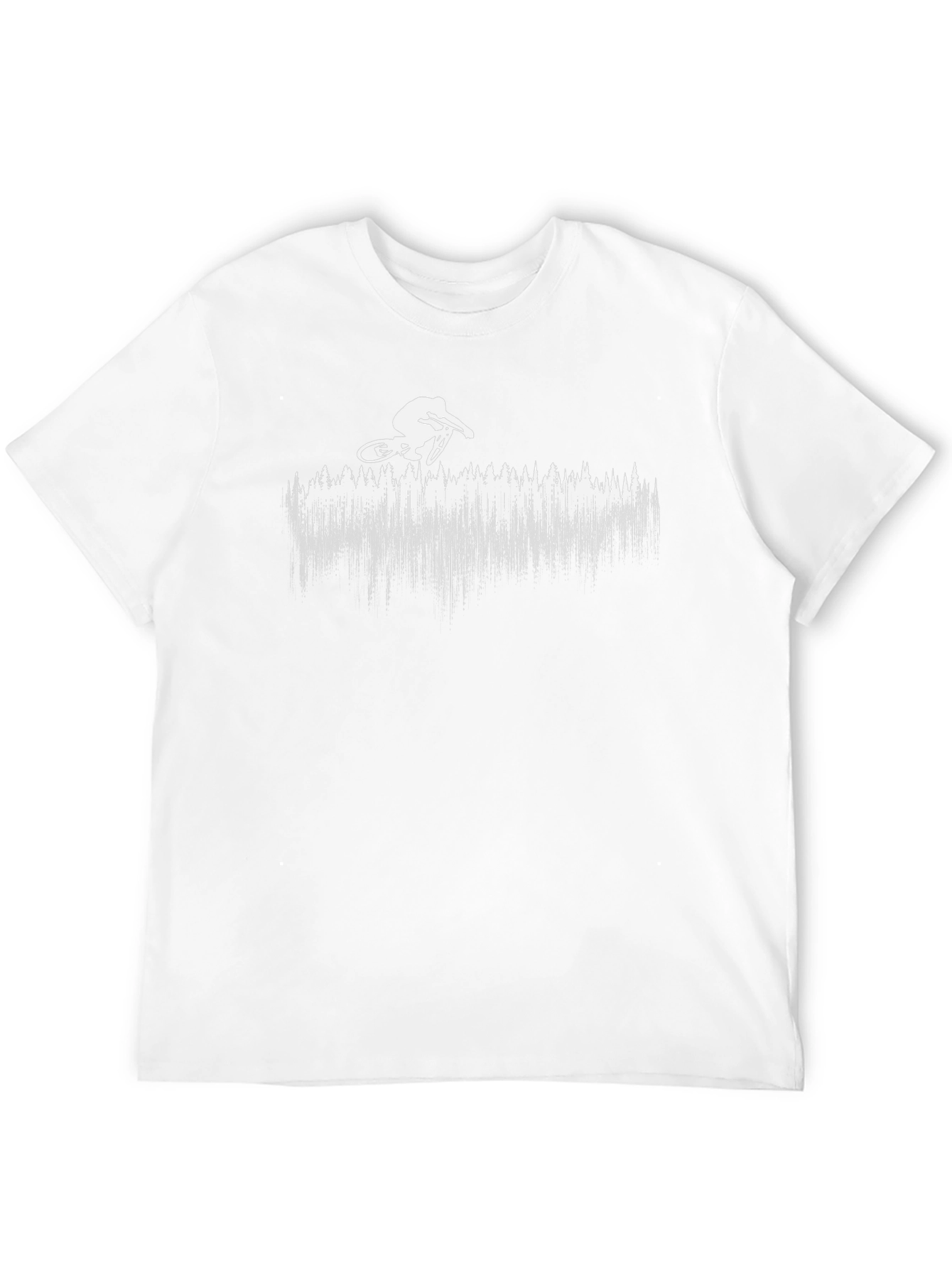 Mountain Biker Graphic Tee - Black
