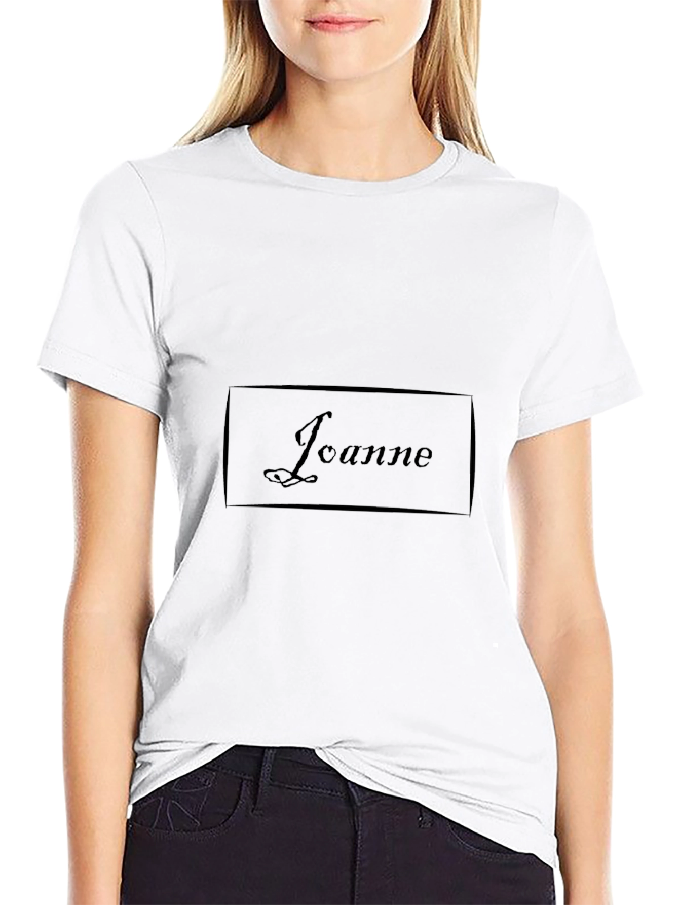 Mens Black Casual T-Shirt - Unique Design