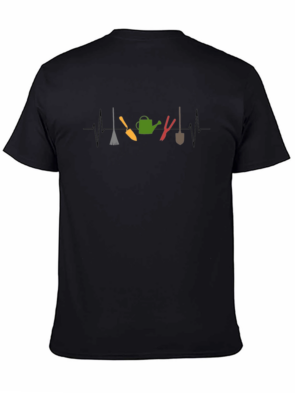 Gardening Heartbeat T-Shirt - Gardeners Life Line Tee
