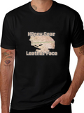 Leather Face Graphic Tee - Apex Gear