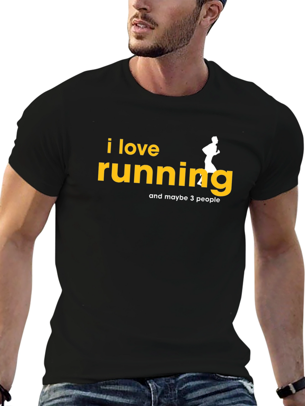 I Love Running T-Shirt - Funny Runners Tee
