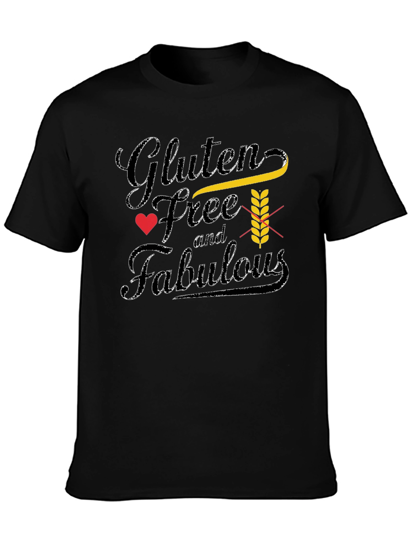 Gluten Free & Fabulous T-Shirt - Stylish Unisex Tee