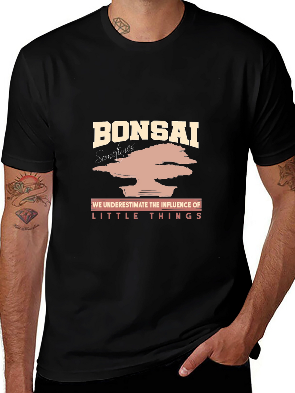 Bonsai Little Things Graphic Tee