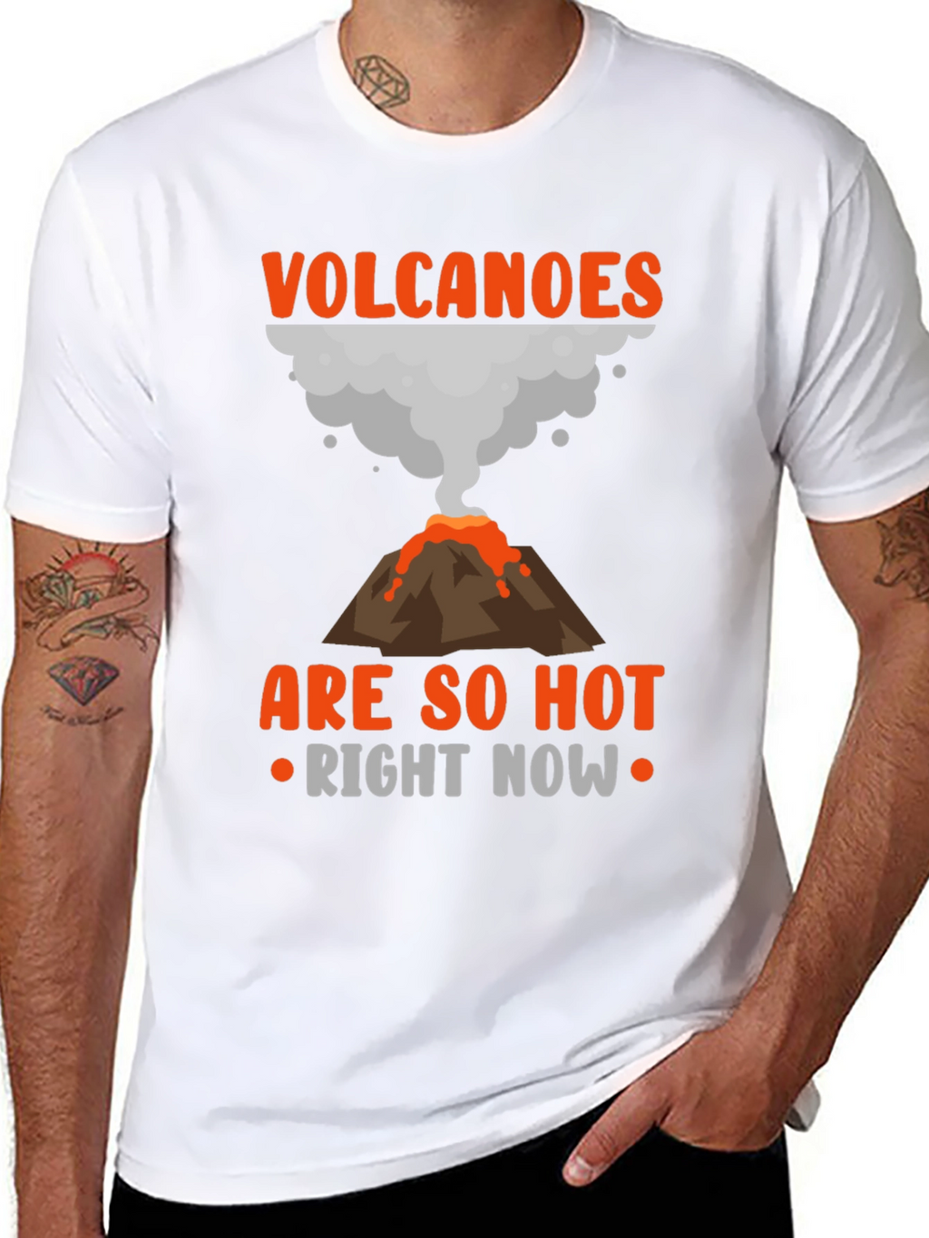Volcanoes Are So Hot Right Now Graphic T-Shirt