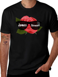 James Stewart Rose Sunglasses Graphic Tee