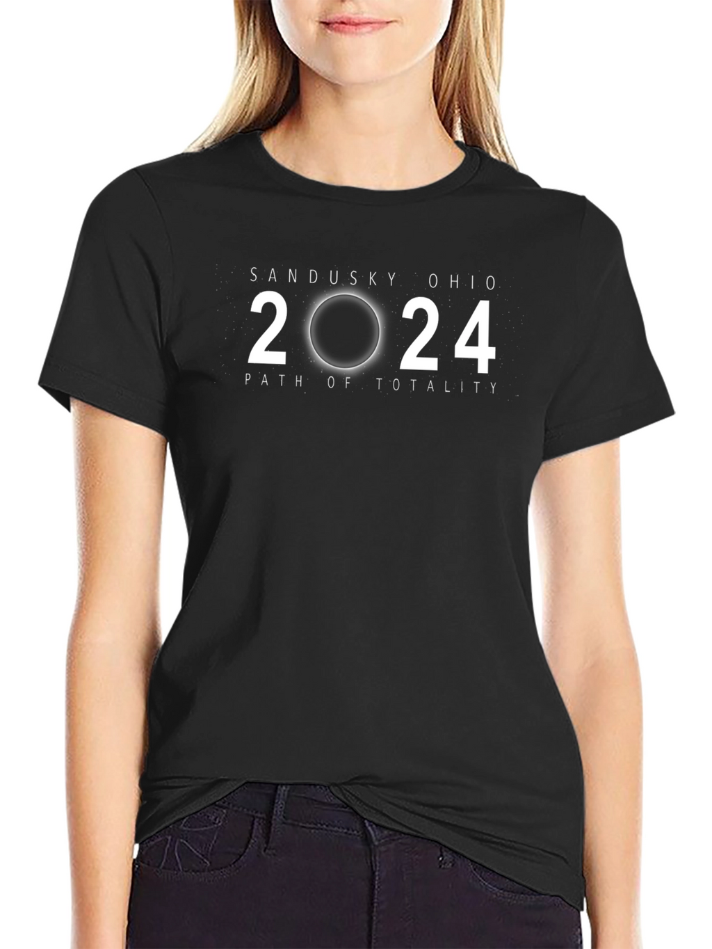 Sandusky Ohio 2024 Total Eclipse T-Shirt