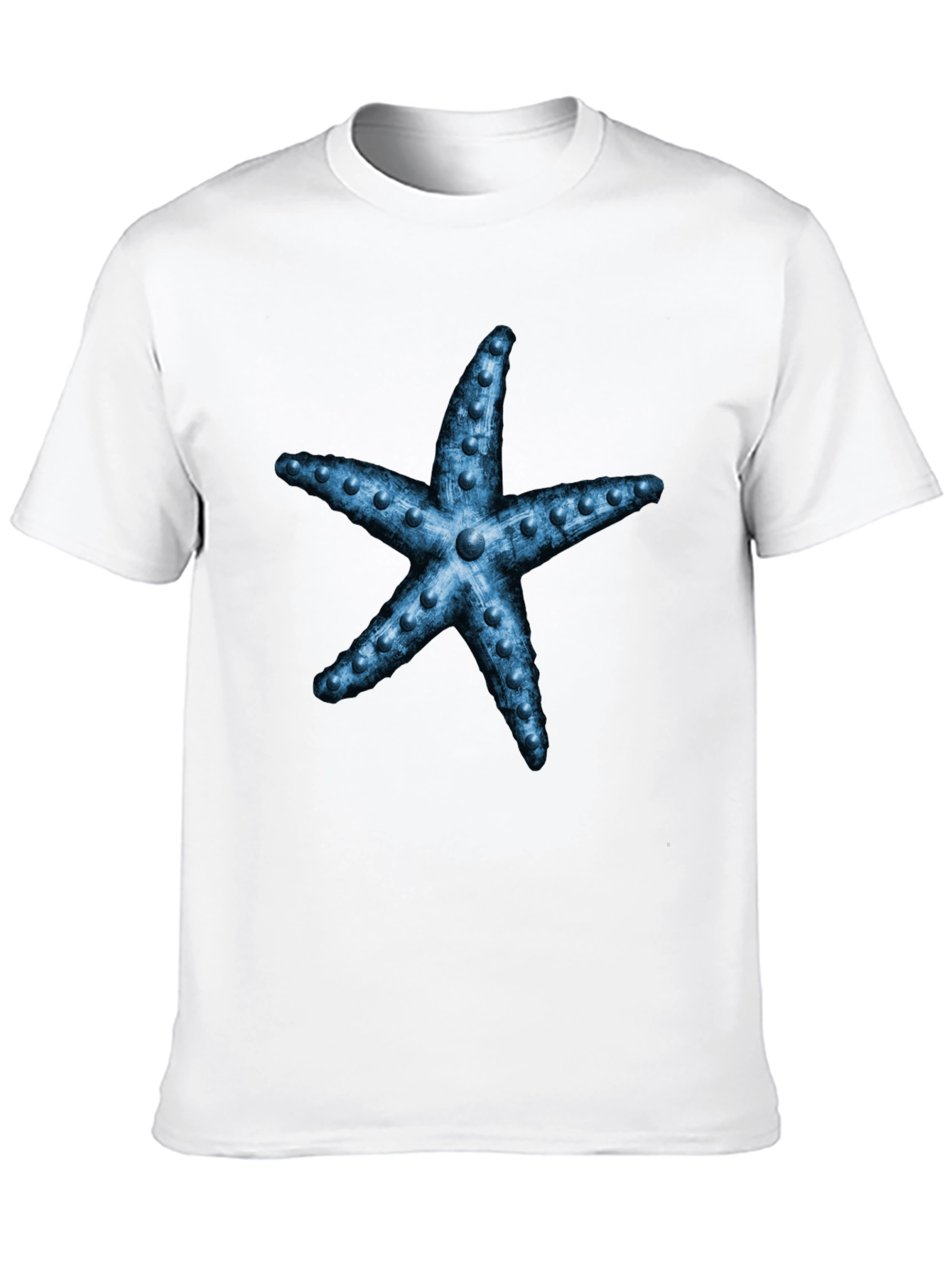 Blue Starfish Graphic Tee - Unique Design