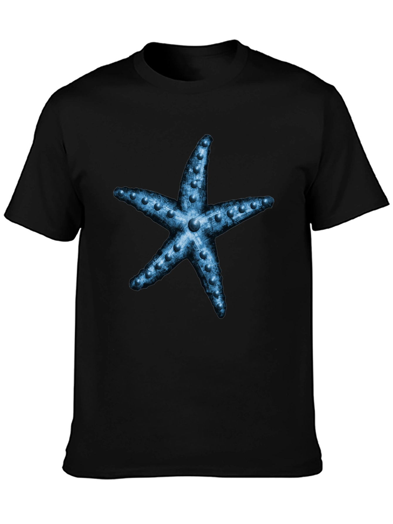Blue Starfish Graphic Tee - Unique Design