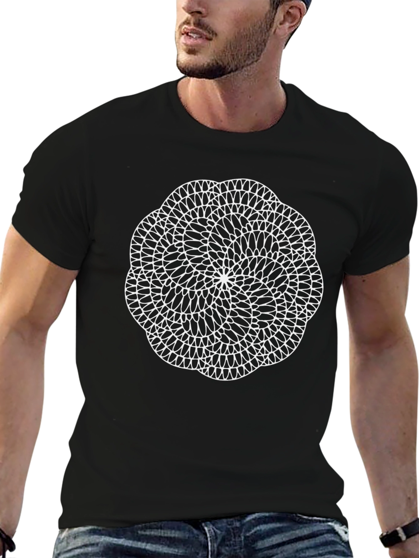 Geometric Pattern T-Shirt