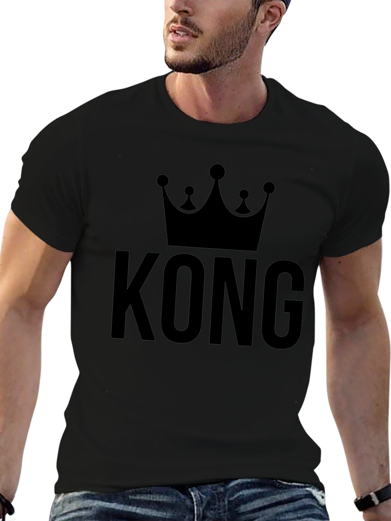 King Kong Crown T-Shirt - Black