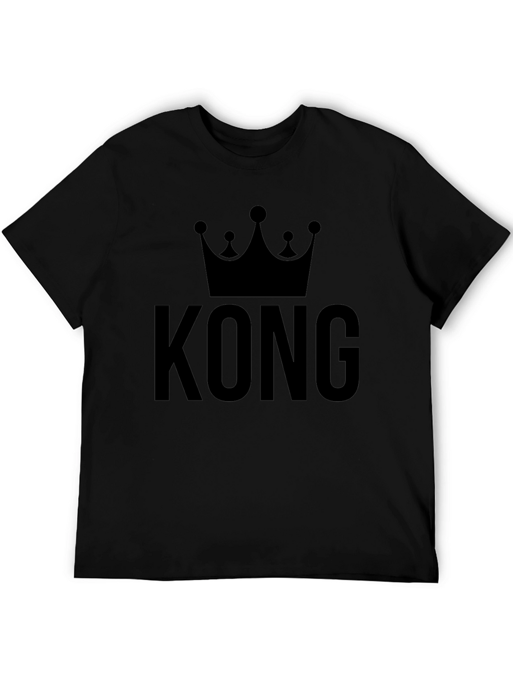 King Kong Crown T-Shirt - Black