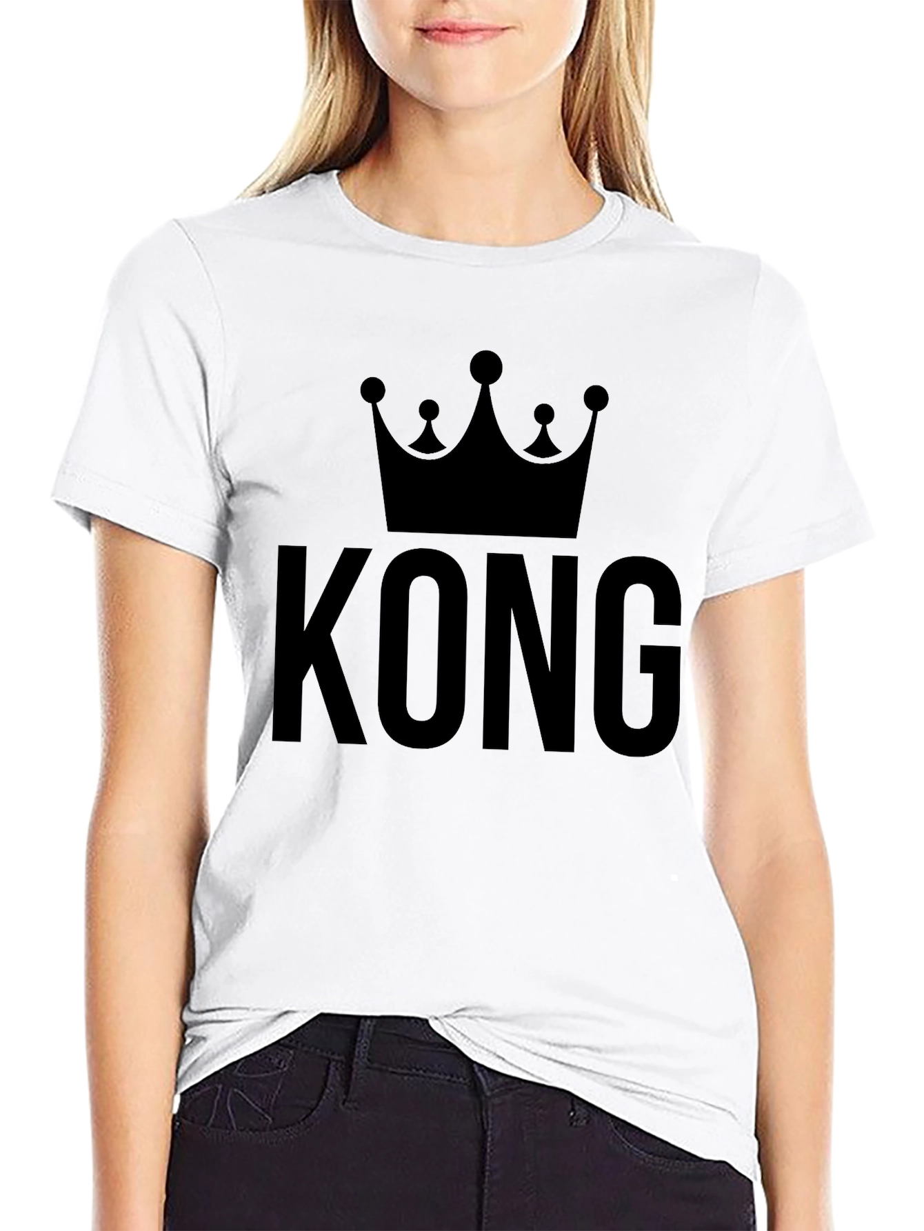 King Kong Crown T-Shirt - Black