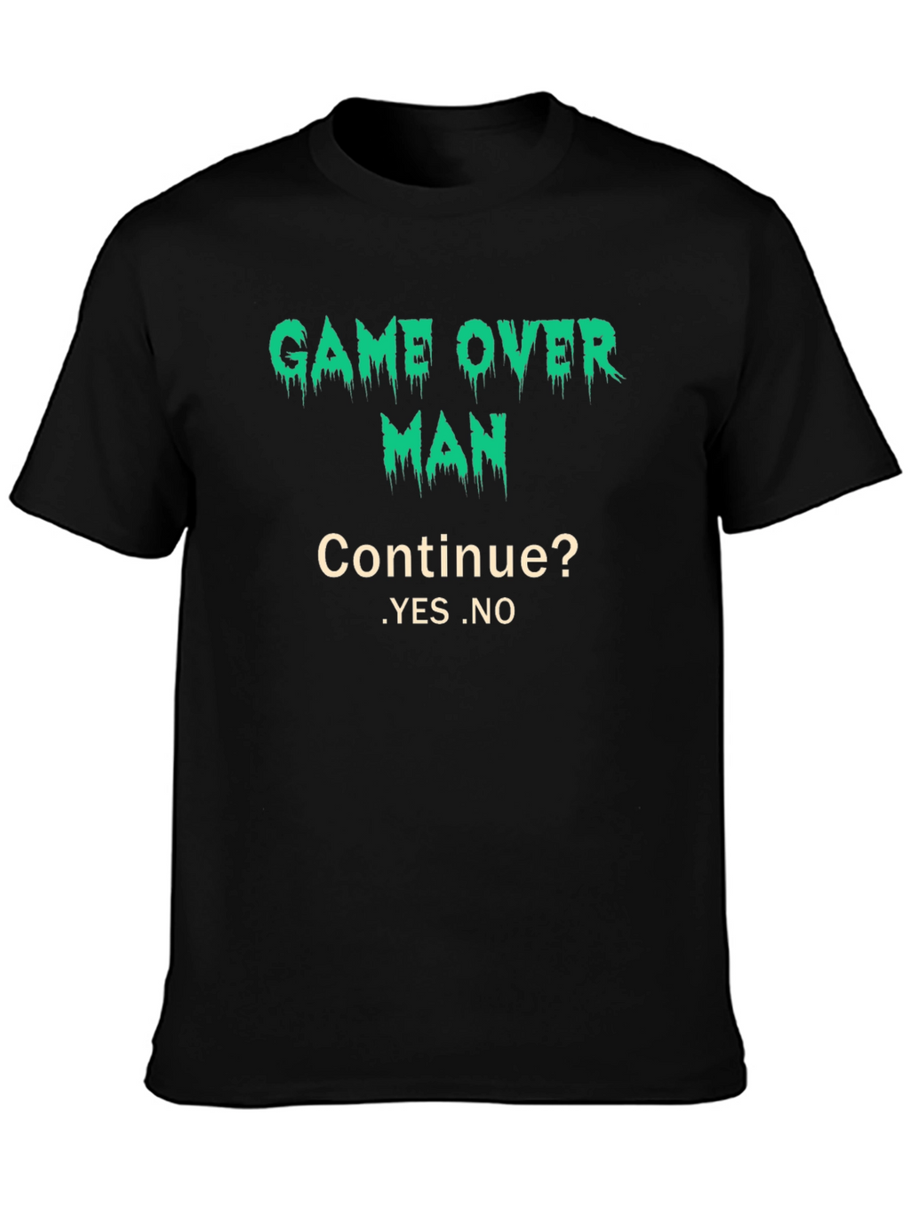 Game Over Man T-Shirt - Gamer Style Tee