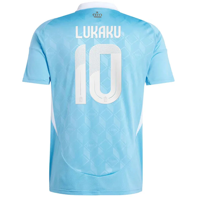 LUKAKU #10 Belgium Away Fans Soccer Jersey 2024/25 ★★ Front