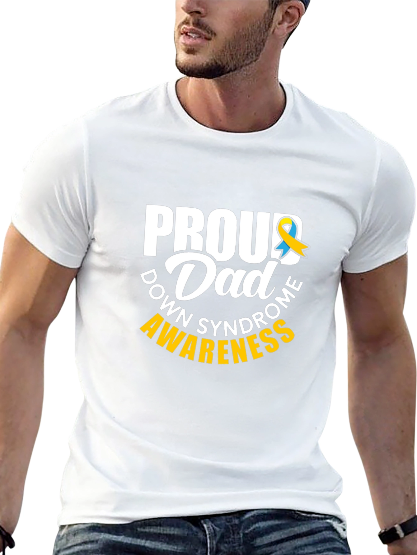 Proud Dad Down Syndrome Awareness T-Shirt