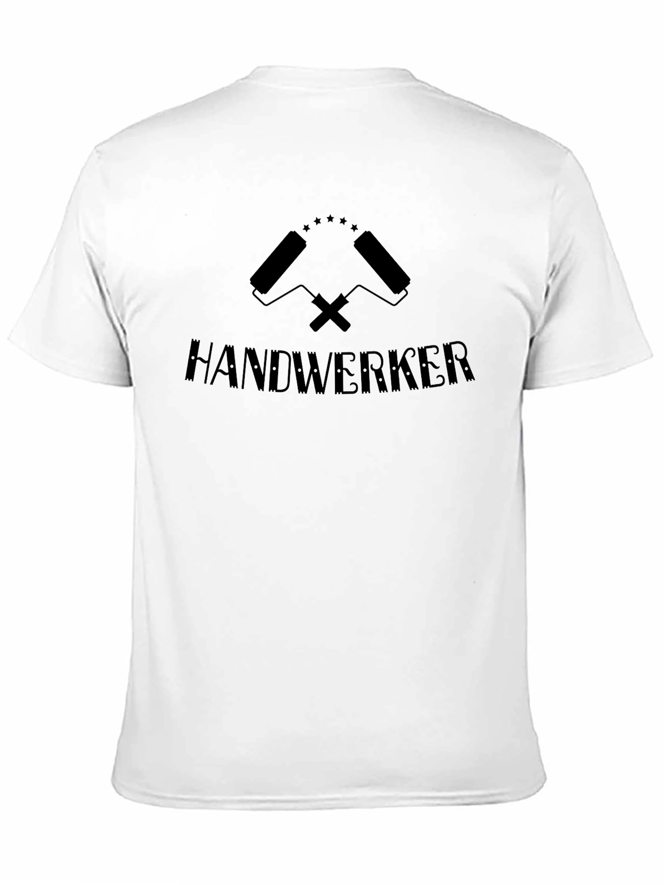 Handwerker Graphic Tee - Black Crew Neck Shirt
