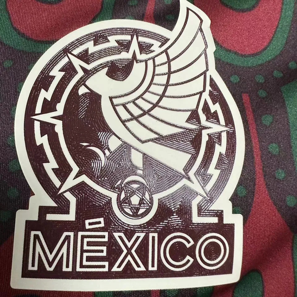 2024/25 Mexico Home Player Version Soccer Jersey Detail 4