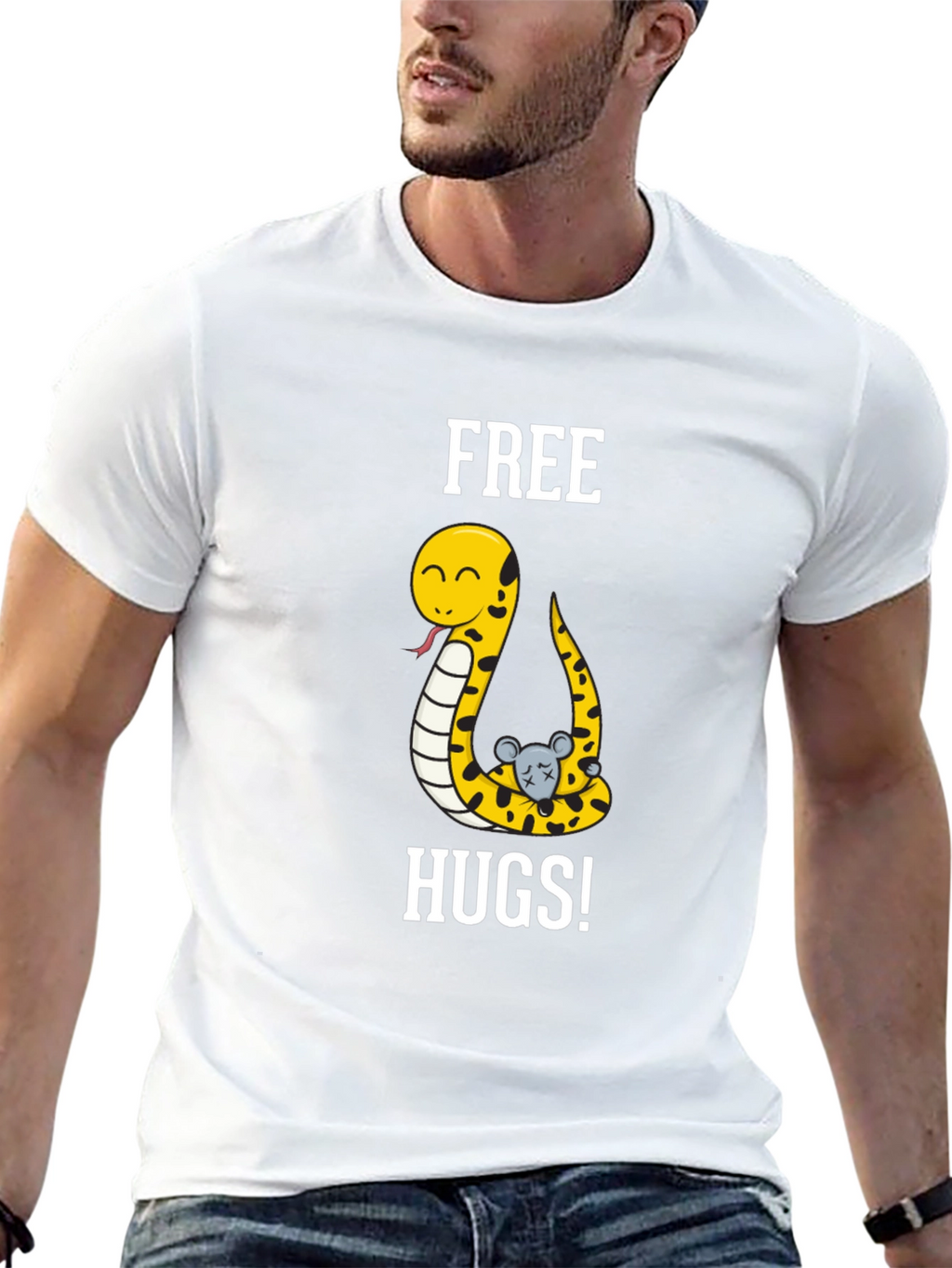 Free Hugs Snake T-Shirt