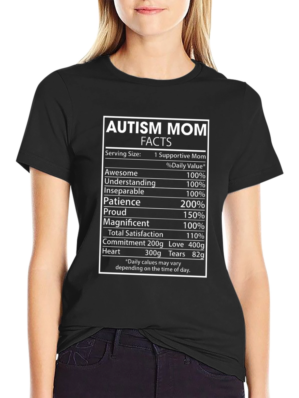 Autism Mom Facts T-Shirt: Supportive & Awesome