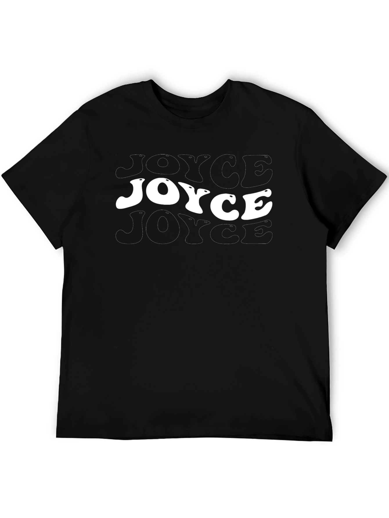 Retro Joyce Black T-Shirt