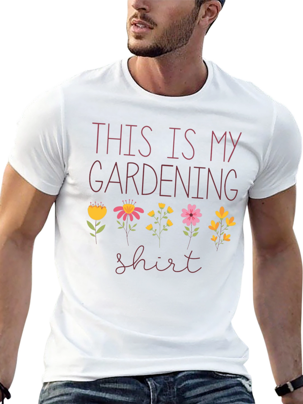 Gardening Shirt - Floral Design