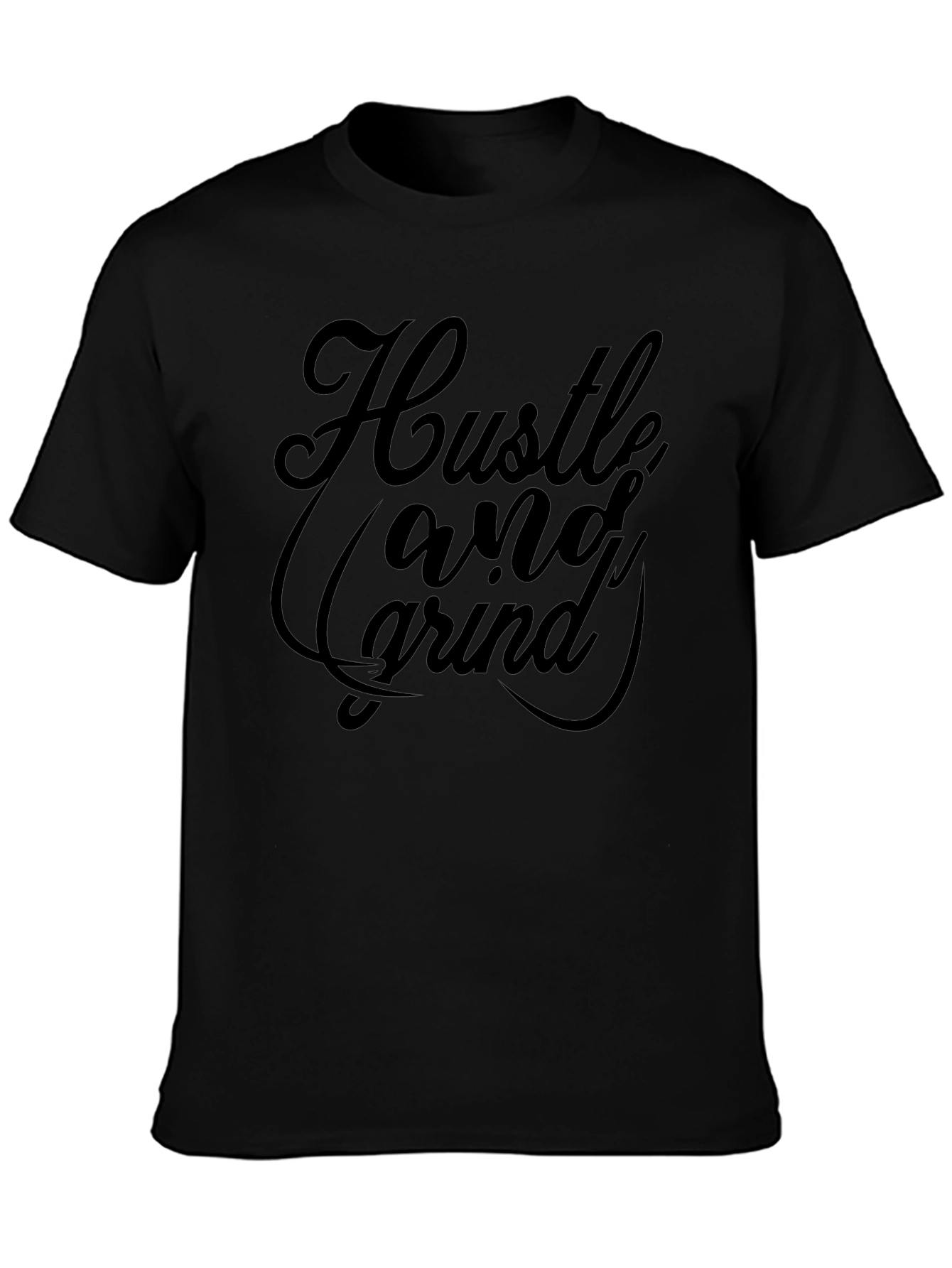 Hustle and Grind Black T-Shirt