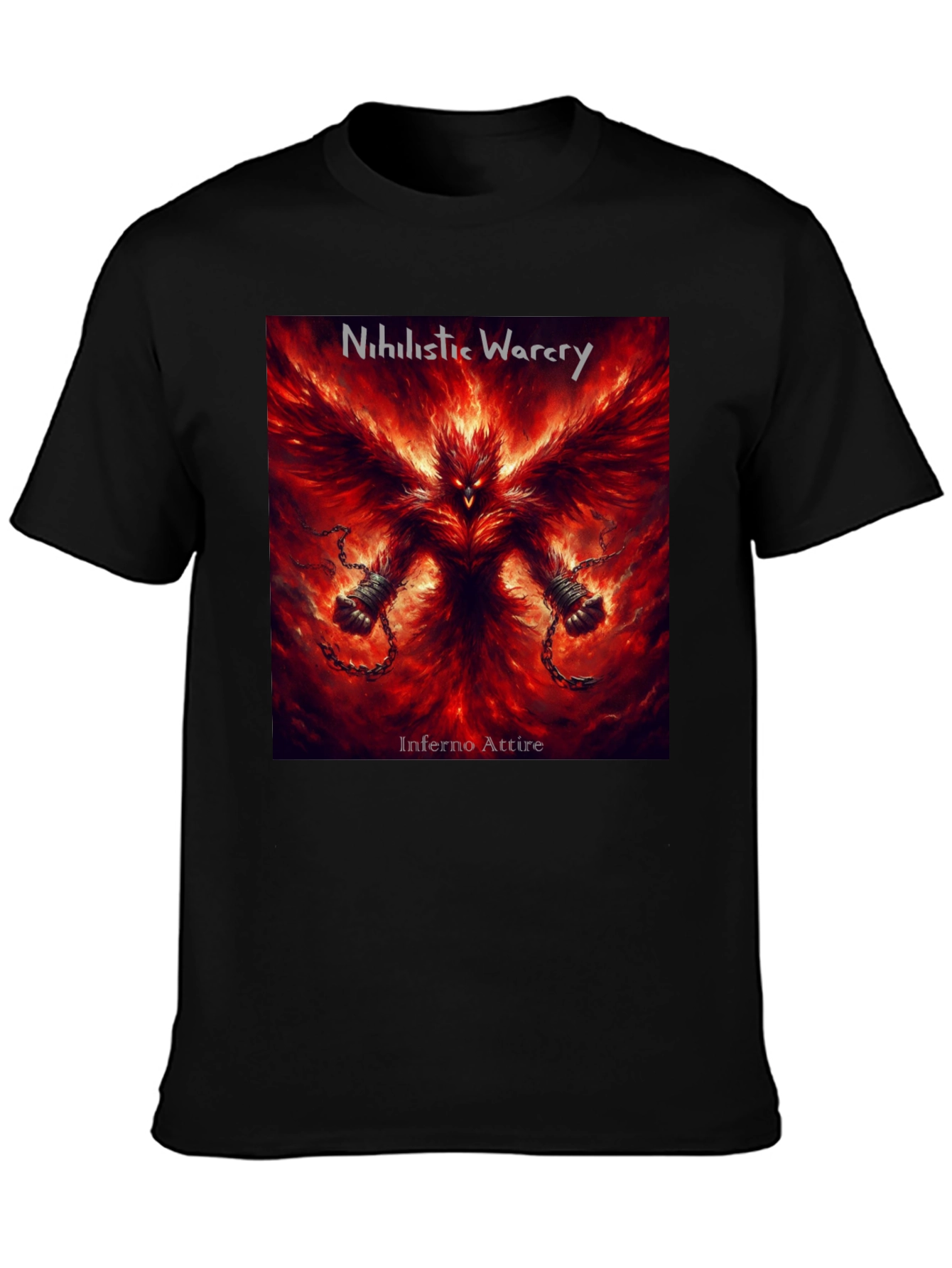 Inferno Attire Nihilistic Warcry Graphic T-Shirt