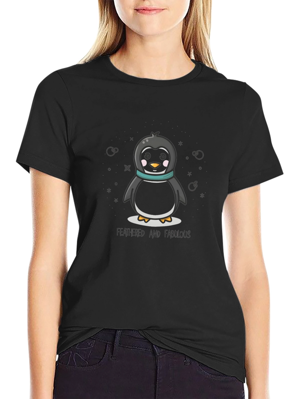 Cute Penguin Graphic Tee