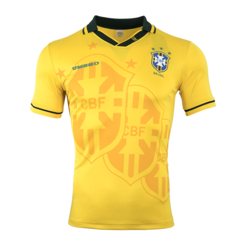 ROMÁRIO #11 Retro Brazil Home Jersey World Cup 1994 Image 3
