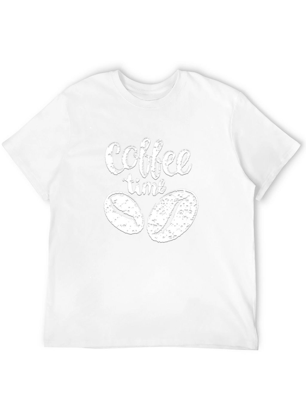 Coffee Time Black Graphic T-Shirt