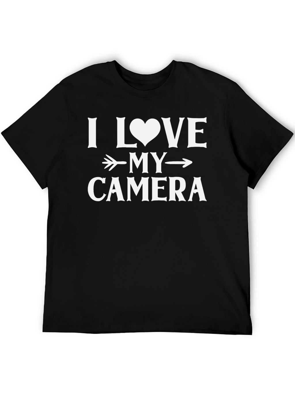 I Love My Camera T-Shirt - Photography Enthusiast Apparel