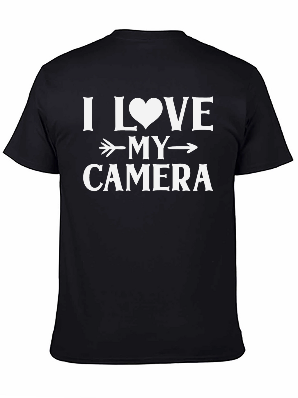 I Love My Camera T-Shirt - Photography Enthusiast Apparel