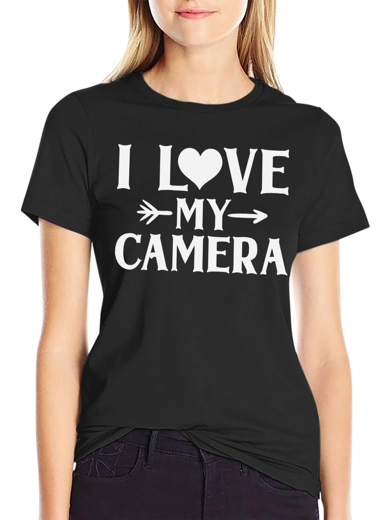 I Love My Camera T-Shirt - Photography Enthusiast Apparel