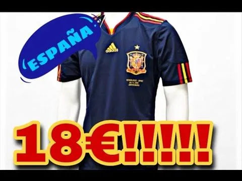 2010 Spain Away Royal Blue Retro Long Sleeve Jersey Detail 1