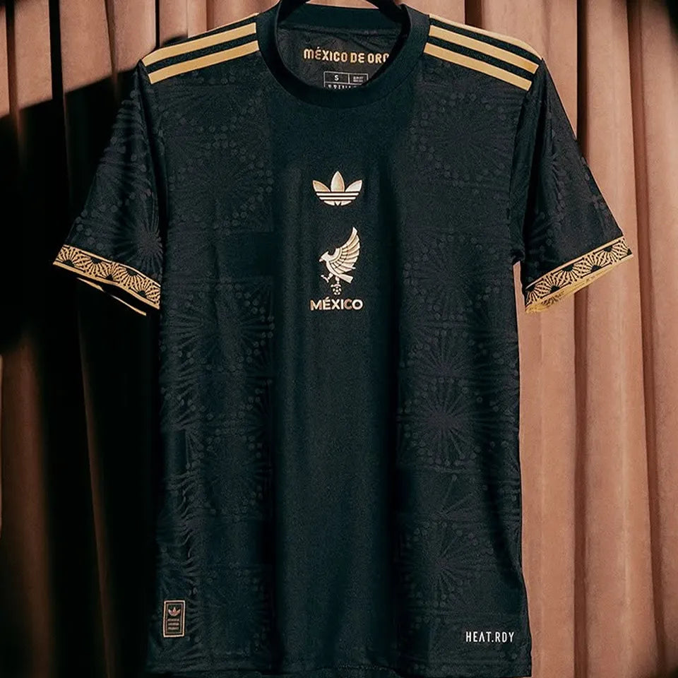 2025 Mexico Black Special Edition Women Soccer Jersey 女 Detail 1