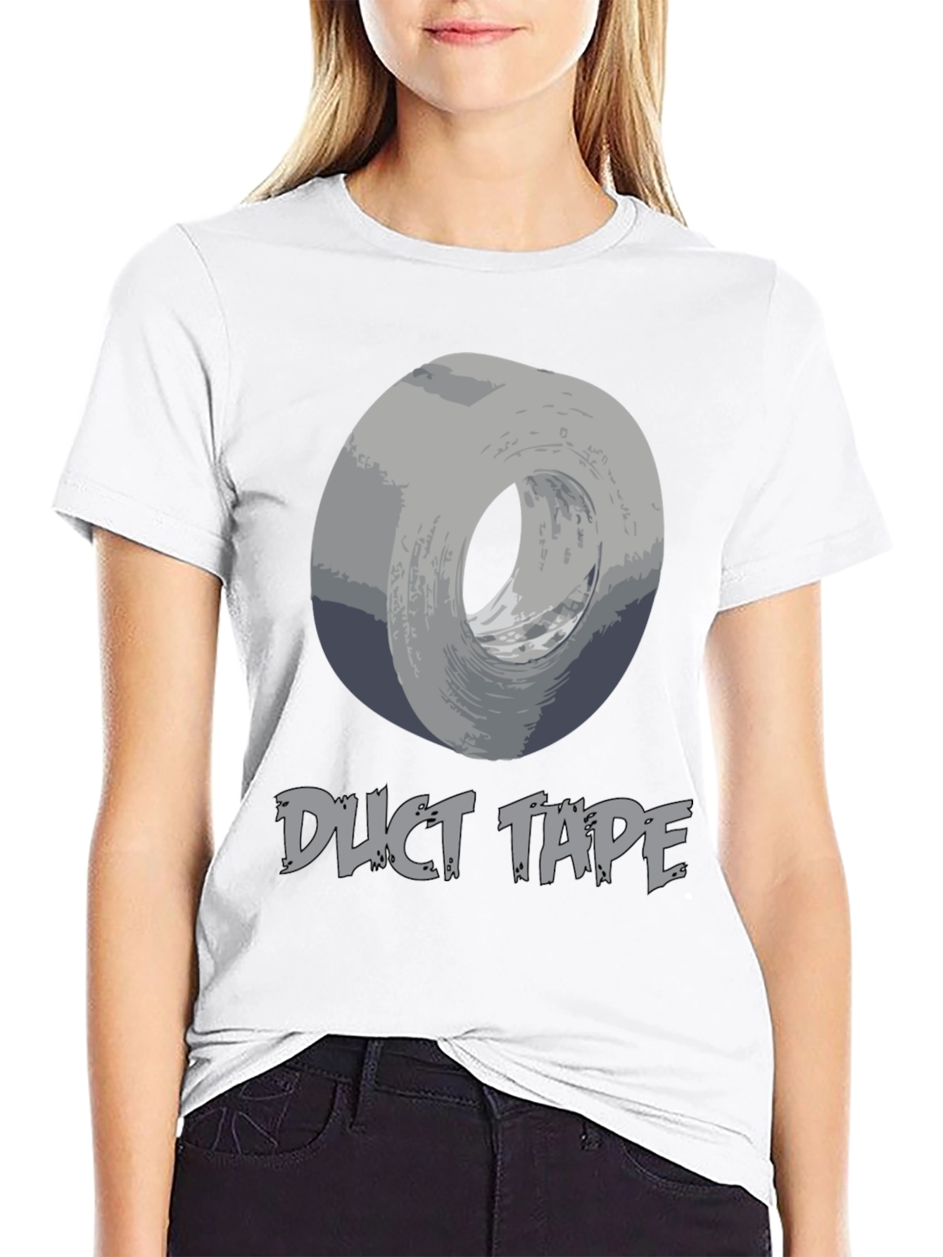 Duct Tape Graphic Tee - Humor T-Shirt