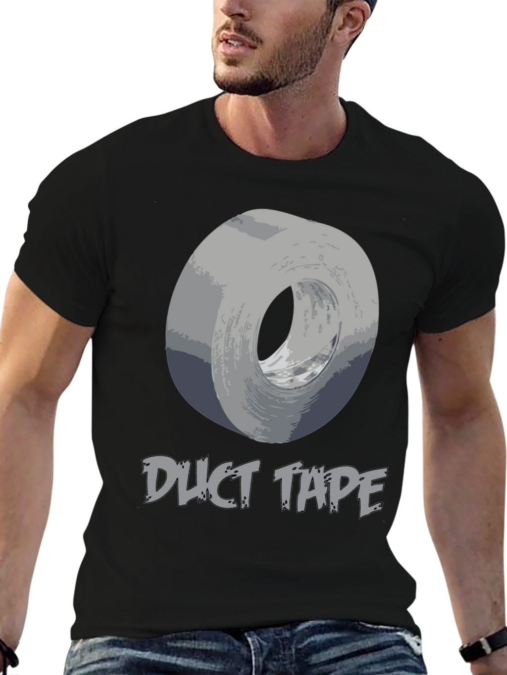 Duct Tape Graphic Tee - Humor T-Shirt