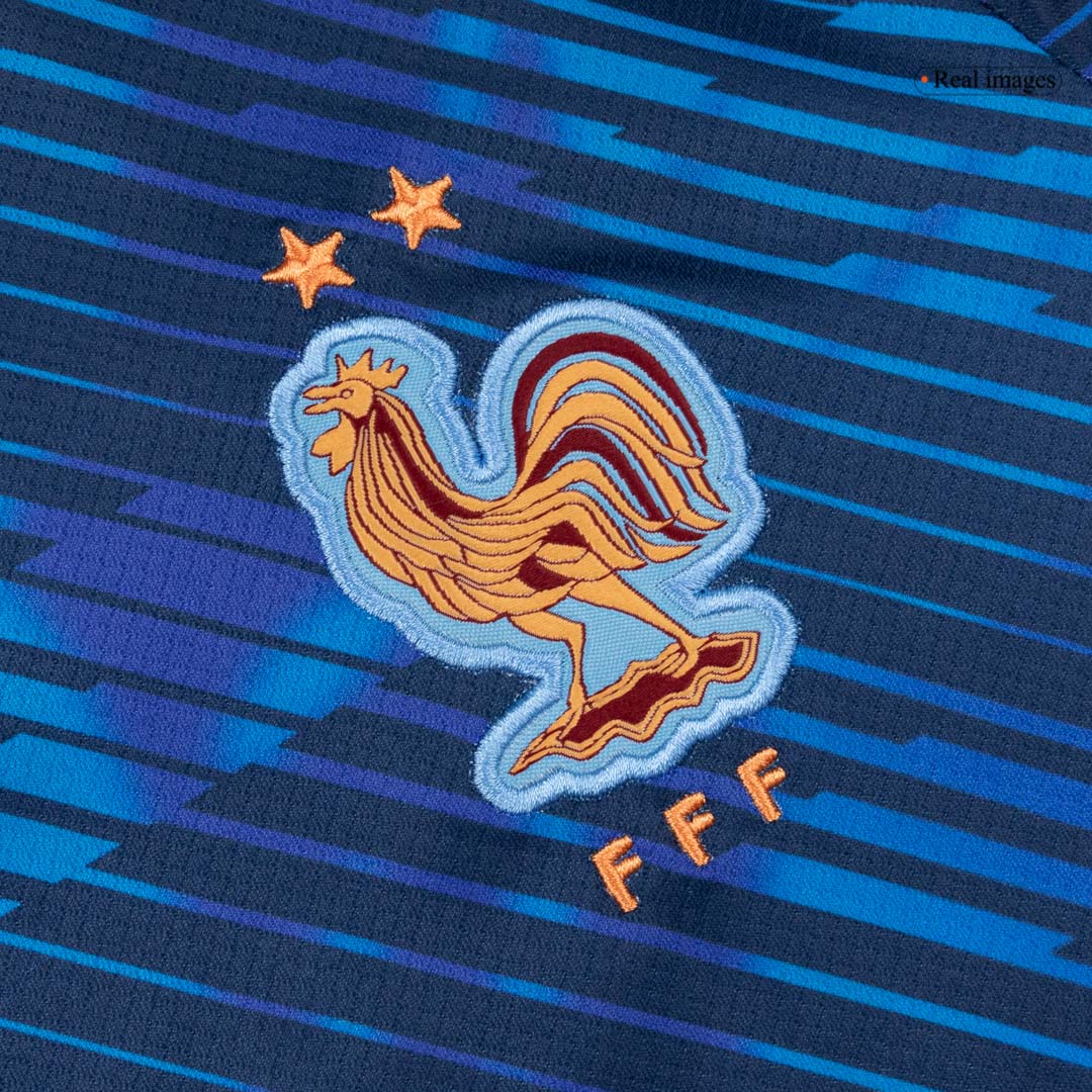 DEMBELE #7 France Home Soccer Jersey World Cup 2026 Blue Image 5