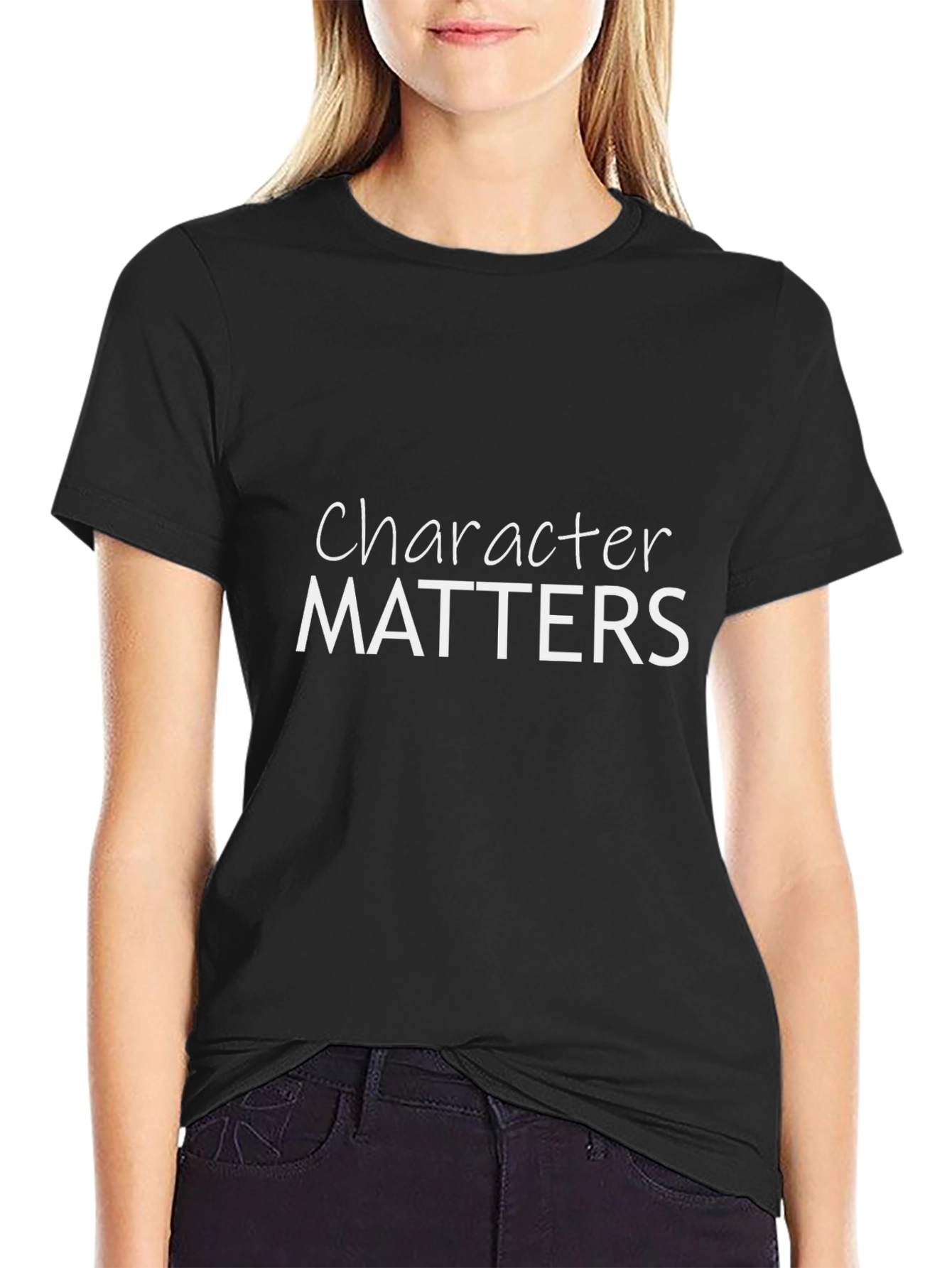 Character Matters Graphic Tee - Soft Cotton Blend