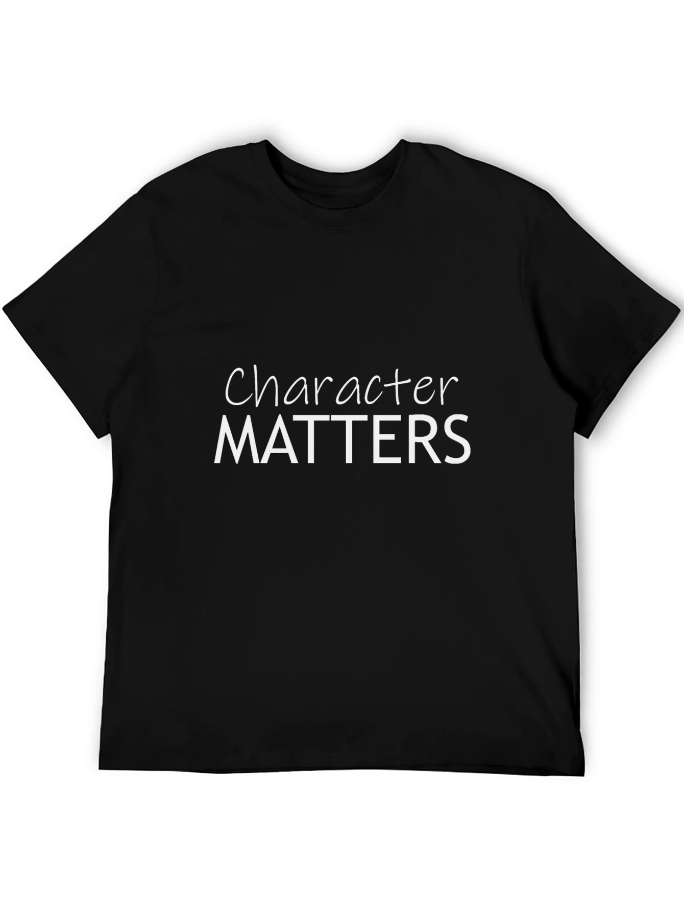Character Matters Graphic Tee - Soft Cotton Blend