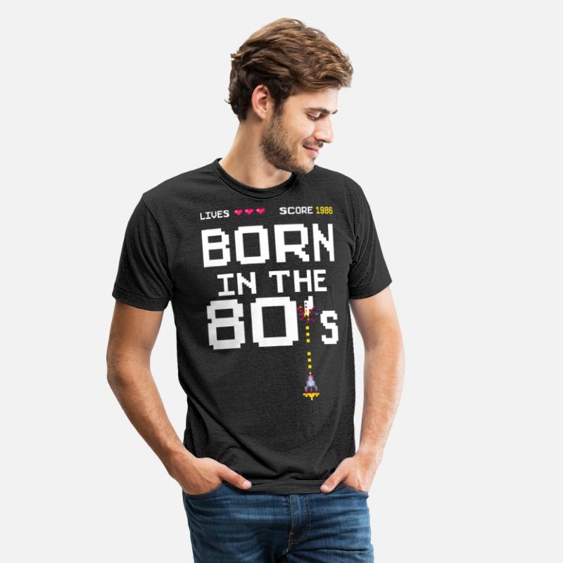 1986 Birtday Retro Gamer Pixel Born in the 80s