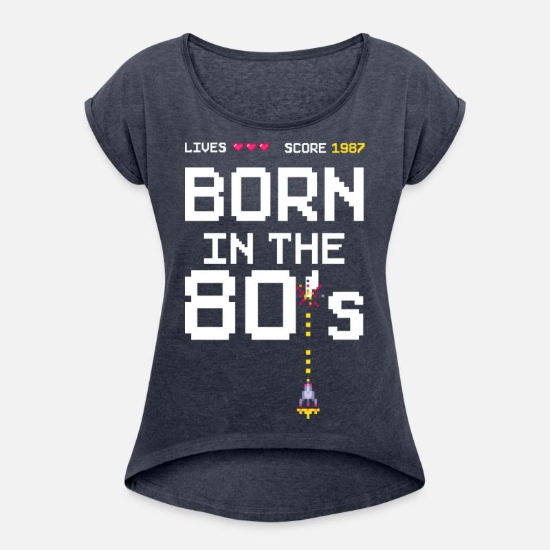 1987 Birtday Retro Gamer Pixel Born in the 80s
