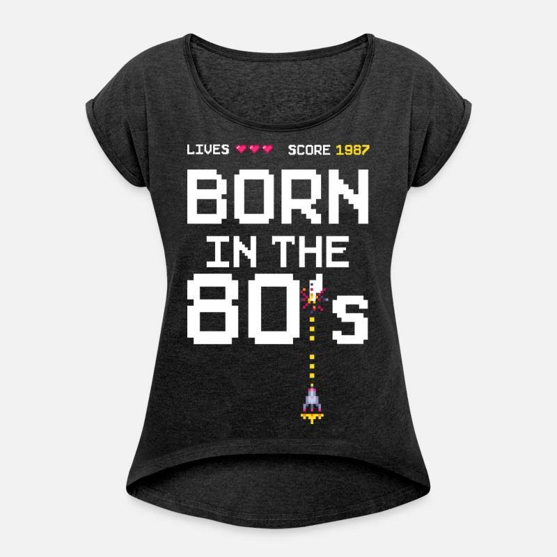 1987 Birtday Retro Gamer Pixel Born in the 80s