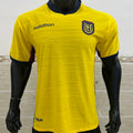 2026/27 Ecuador Home Yellow Player Version Soccer Jersey Item NO.: 2152492 Front