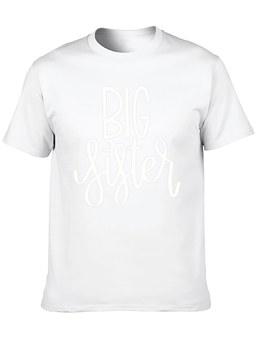 Big Sister Tee - Black Cotton Shirt