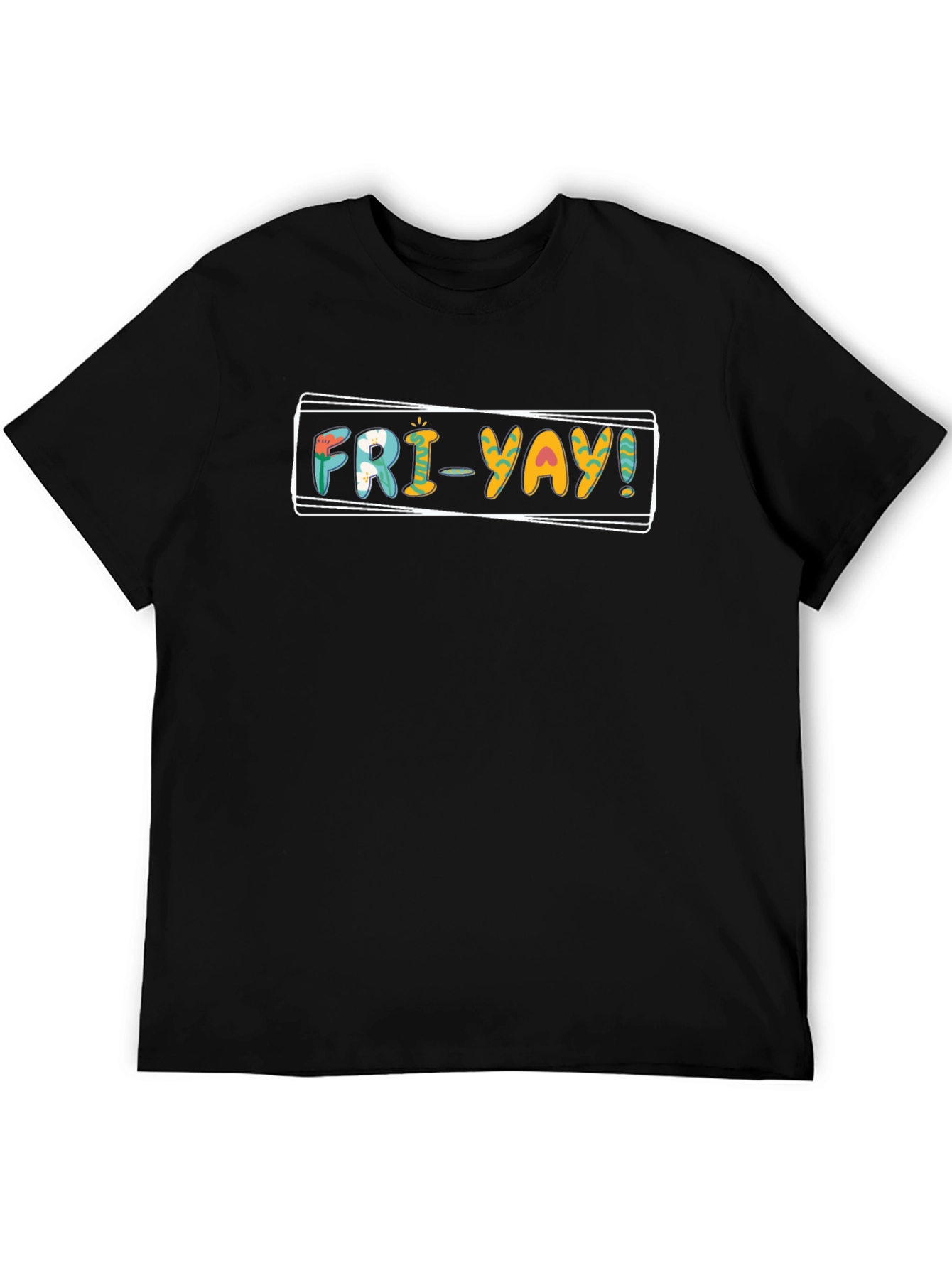 Fri-Yay Graphic Tee - Casual Friday Fun!